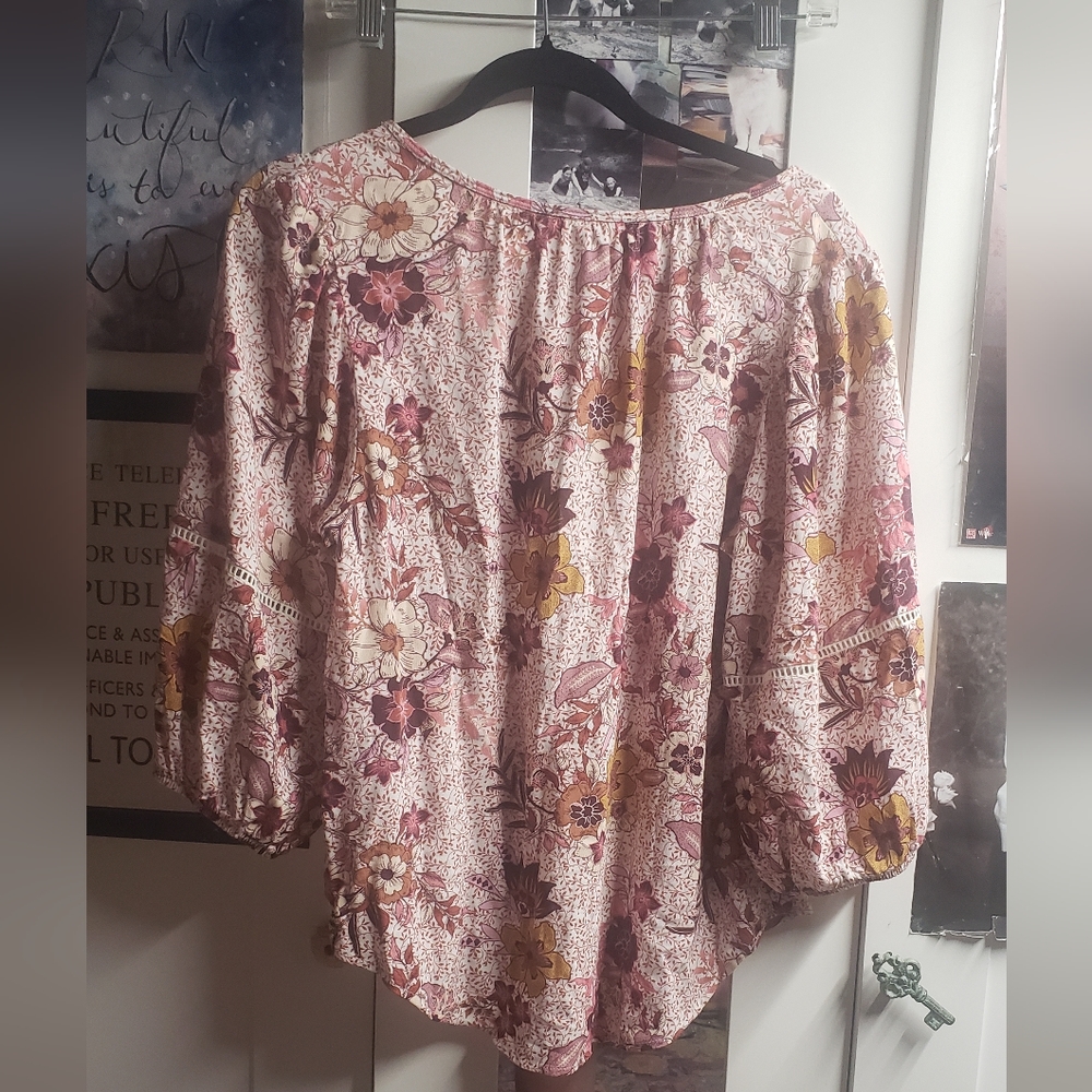 Knox Rose Oversized Floral Tunic - Small - Picture 6 of 10